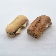 Sandwich m/ skinke og ost