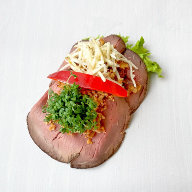 Håndmad med Roastbeef - Bestilles 2 dage før