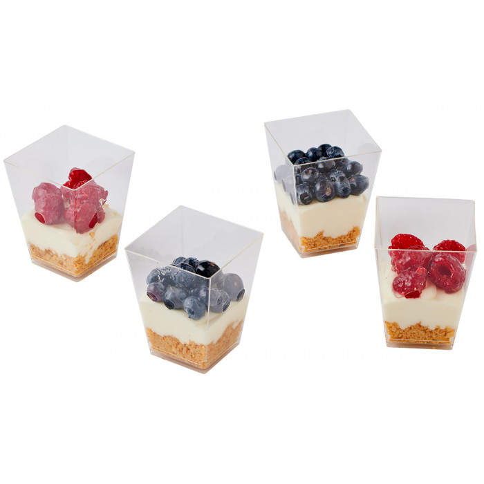 Cheesecake m. frugt tapas