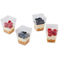 Cheesecake m. frugt tapas