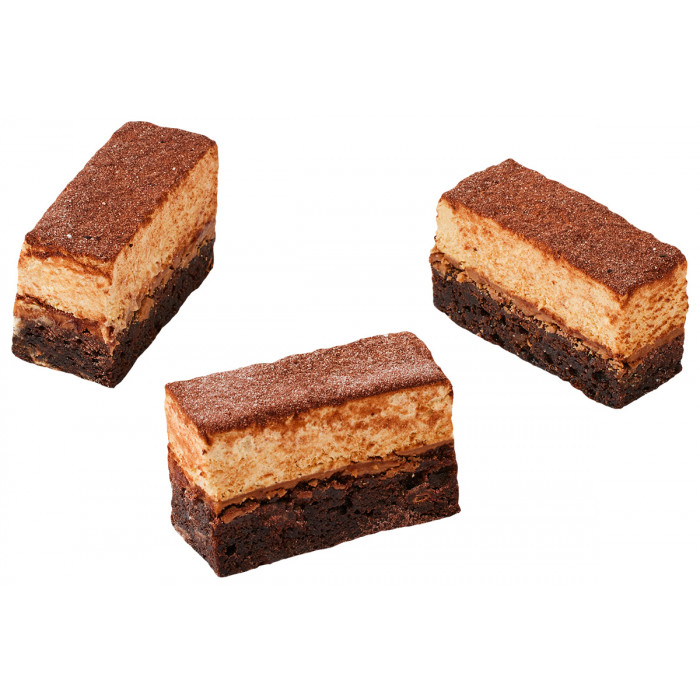 Brownie karamel/kaffe tapas