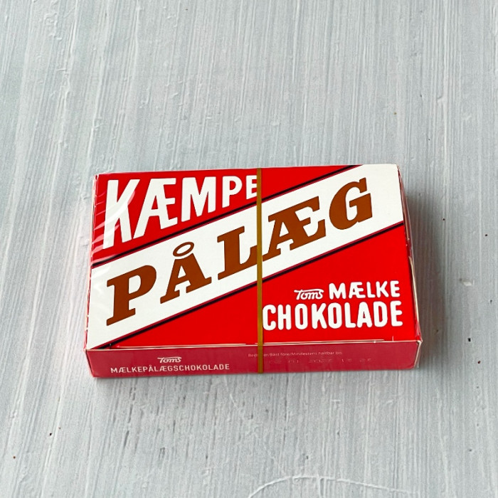 Toms lys pålægschokolade 