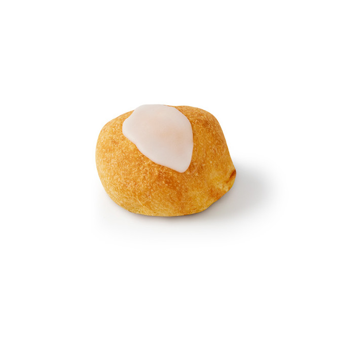 Gl. dags fastelavnsbolle m. hindbær