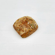 Purpur boller græskar/knuste valnødder