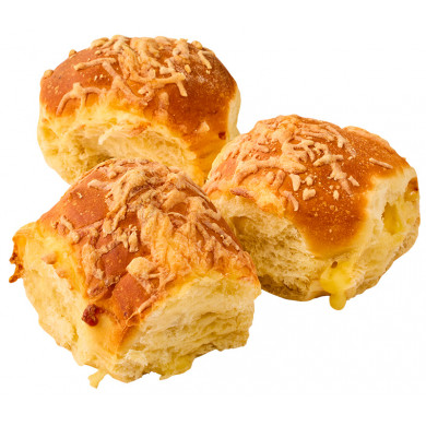 Ostebolle sammenbagt