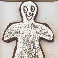 Studenterbrød kagemand/kone (30. pers.), UDEN NAVN