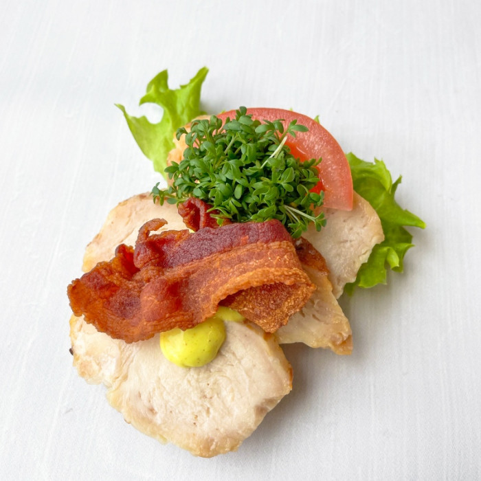 Håndmad m. kylling og bacon - Bestilles 2 dage før