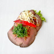 Håndmad m. Roastbeef - Bestilles 2 dage før