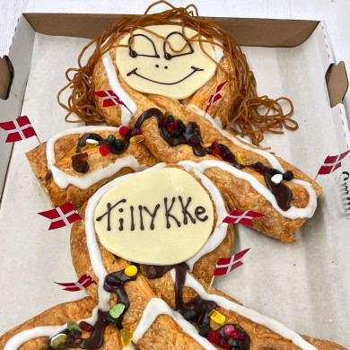 Kagemand/kone i Wienerdej- Bestilles 2 dage før