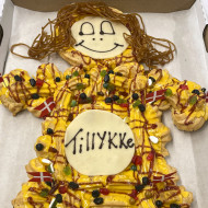 Kage Mand /Dame i wales - Bestilles 2 dage før 