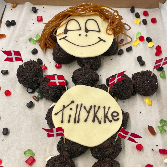 Romkugle Kagemand-Bestilles 2 dage før