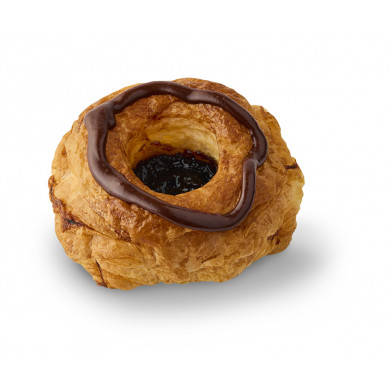 Fastelavnsbolle m. hindbær