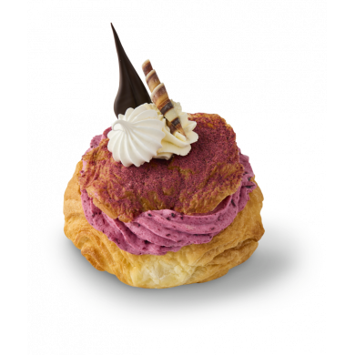 Fastelavnsbolle med solbær