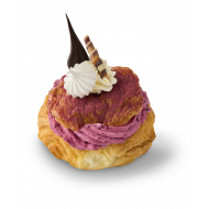 Fastelavnsbolle med solbær