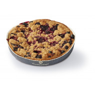 Frist dine gæster med en skovbærtærte, der er både smagfuld og visuelt tiltalende. Ideel til særlige anledninger.